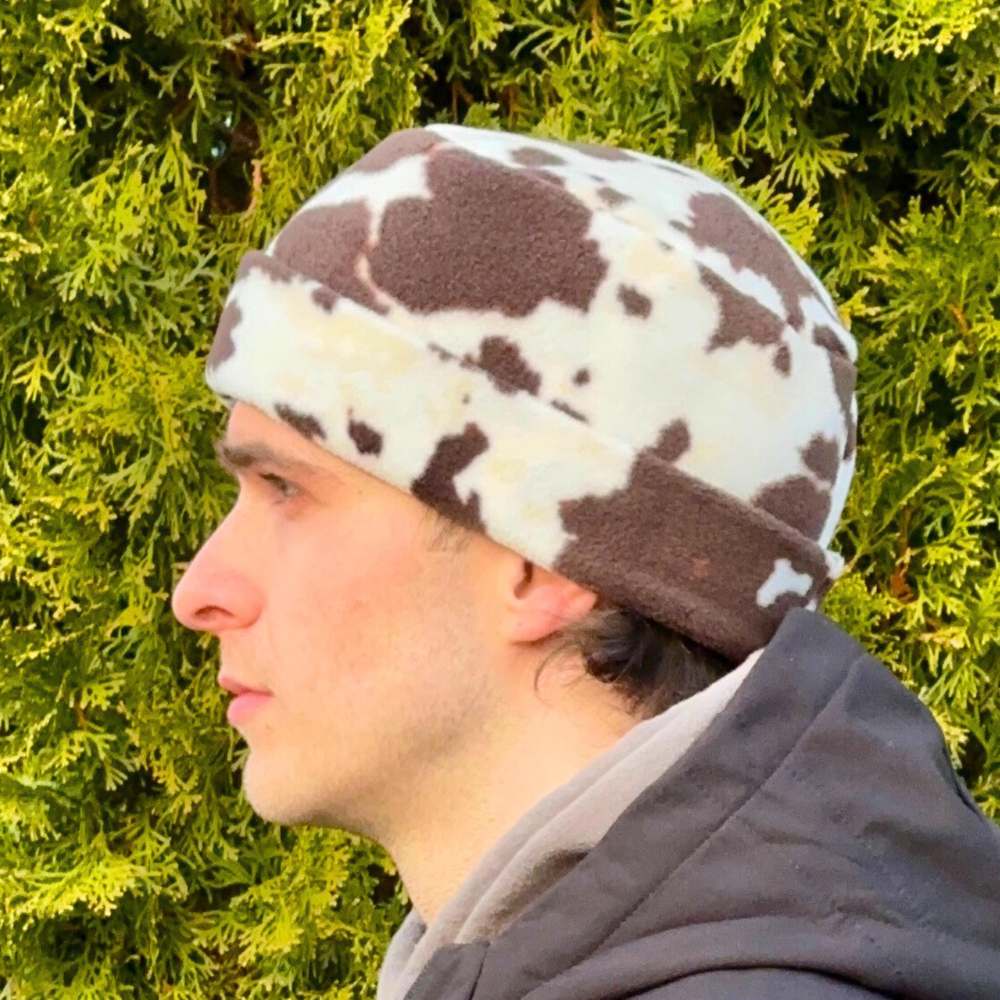 Cow Print - Premium Fleece Beanie