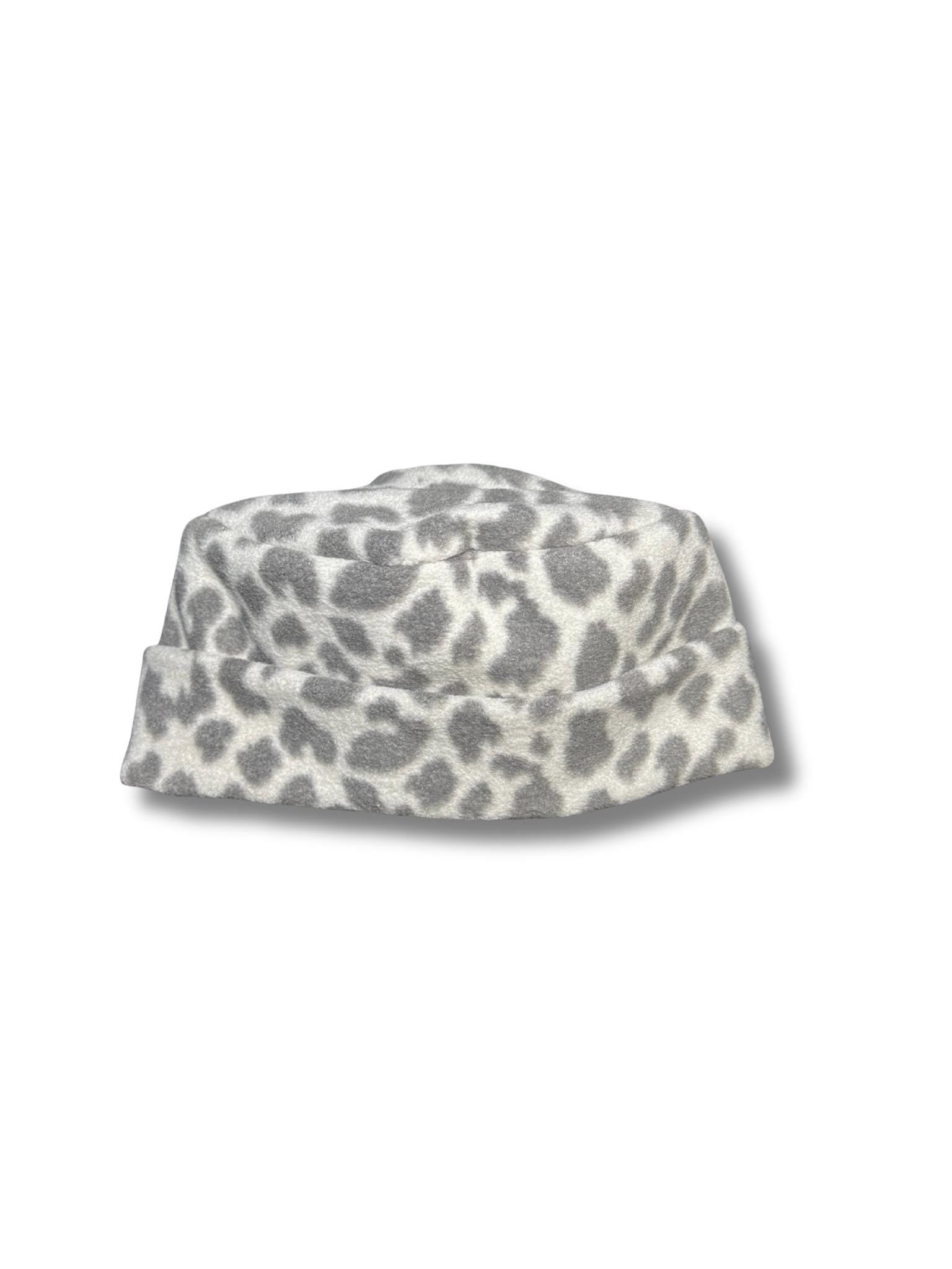 Snow Leopard Print - Premium Fleece Beanie